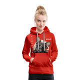 Frenchie Mom Hoodie - red