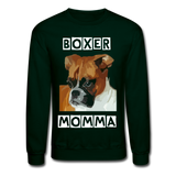 Boxer Momma Sweatshirt - forest green