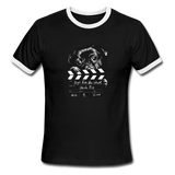 Men's  Pug T-Shirt - black/white