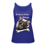 Frenchie {French Bull Dog) Tank Top - royal blue