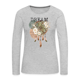 UM Women's Dream Premium Long Sleeve T-Shirt - heather gray